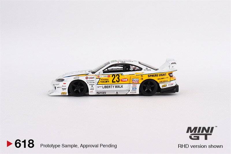 ミニカー Nissan LB-Super Silhouette S15 Silvia Nissan 