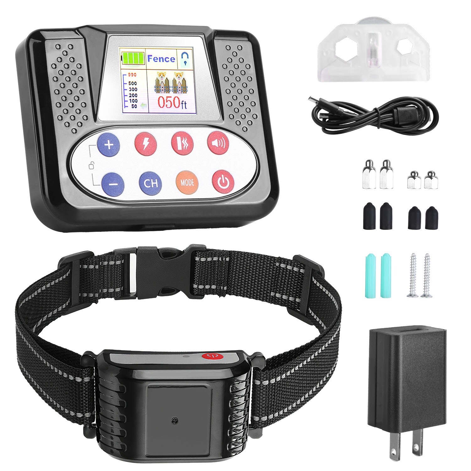 Range Remote Training Collar Vibration Shock/ Receiver