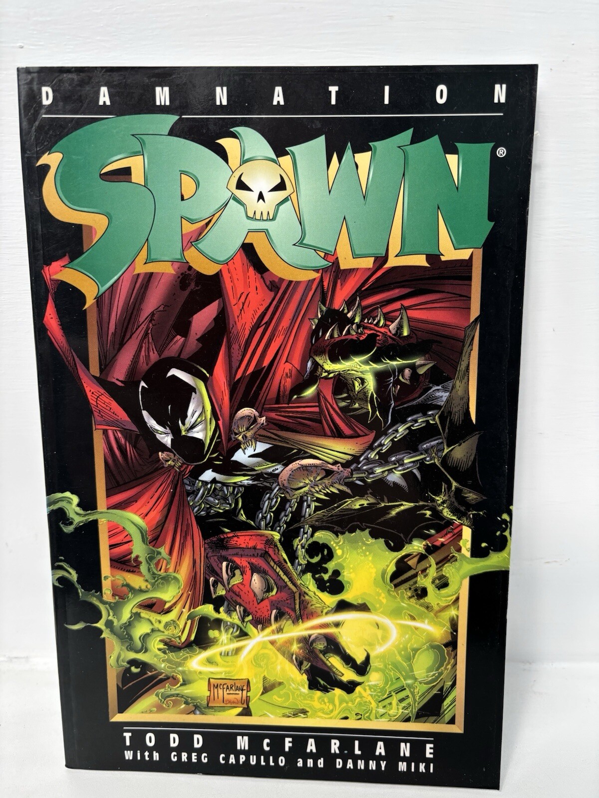 Spawn Damnation Graphic Novel/Comic Todd McFarlane First Edition March 1999