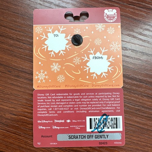 Disney Parks Gift Card LE 5000 Holiday Pin Chip And Dale Holiday Sweater - Bild 3 von 4