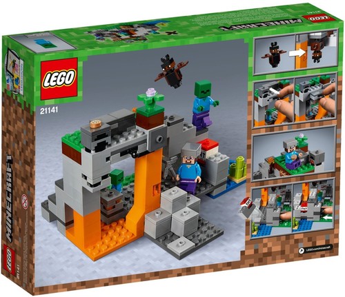LEGO Minecraft The Zombie Cave Set 21141 New, Factory Sealed! - Picture 2 of 5