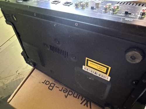 Numark iCDMIX2 Dual 2 Channel CD/iPod DJ with Integrated Mixer FOR PARTS/REPAIR - Picture 8 of 8