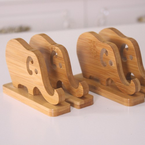 Desktop Cell Phone Stand Wooden Phone Holder Desktop Phone Holder - 第 1/11 張圖片