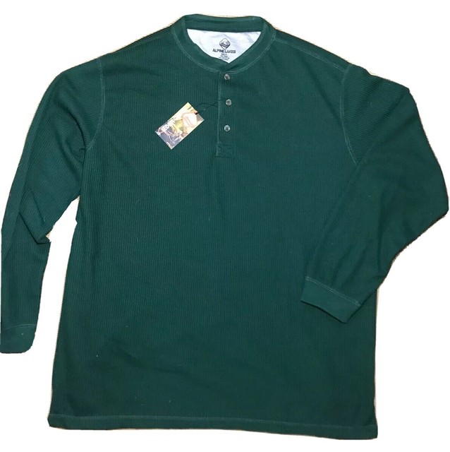 Alpine Lakes Black Long Sleeve Thermal Shirt Men’s 2XL New With Tags eBay