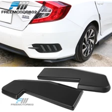Universal Fitment Rear Bumper Lip Apron Spat Spoiler V1 Style 2PC PP