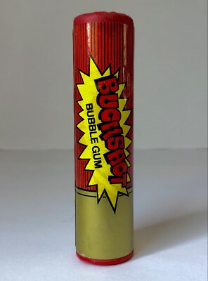 Vintage 1984 Leaf Donruss BUCKSHOT Shotgun Shell Bubble Gum 4  Candy Container