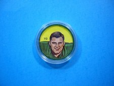 1963 NALLEY'S PLASTIC CFL FOOTBALL COIN #112 MIKE VOLCAN SP SHARP!! 63 NALLEYS
