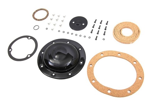 Derby Cover Kit Black for Harley Knucklehead Panhead 1936-1964 EL FL - Picture 3 of 3