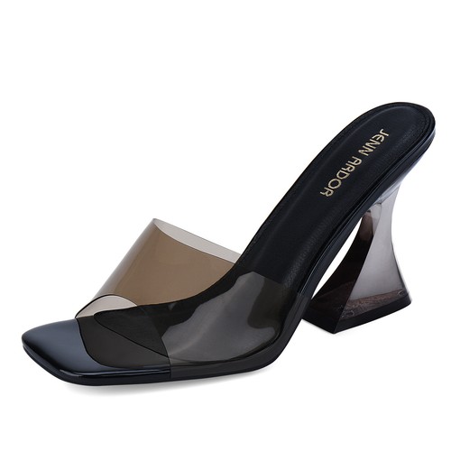 NEW Women's Fashion Chunky High Heel Dress Party Sandal Walking Casual Shoes - Picture 7 of 31