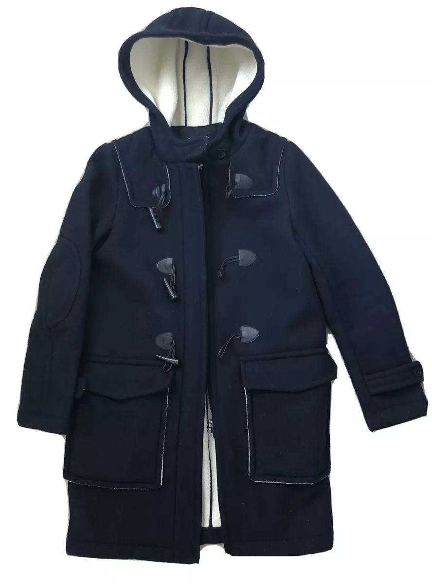 seesee hood long coat NAVY