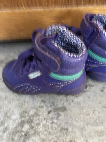 Reebok Classic Purple Infant Size 3 (H) - Picture 5 of 6