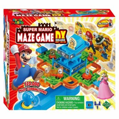 Epoch 7371 - Nintendo - Super Mario - Maze Game DX Deluxe, Kugelbahn