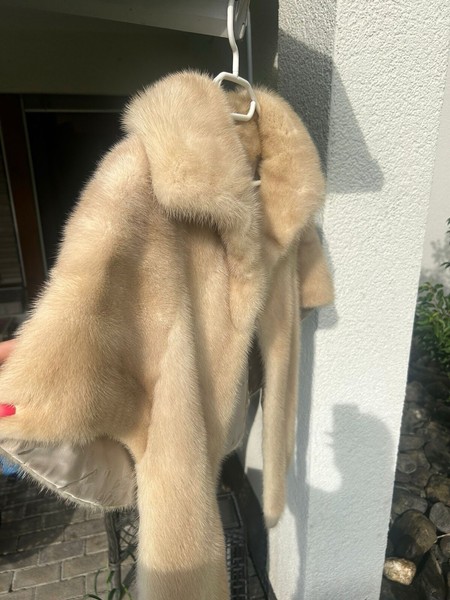 Nerz Pelz Umhänge jacke
