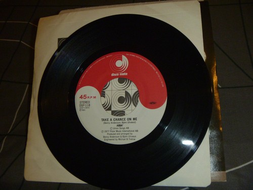 ABBA, Take a chance on me,, Japan, 1978, 7" vinyl Misprint version Excelent - Picture 4 of 5