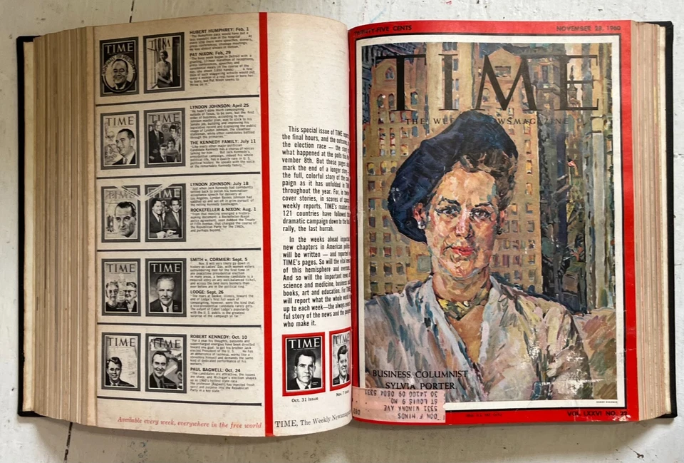 76, Time Bound Book, Oct - Dec, 1960 - Image 2 of 4