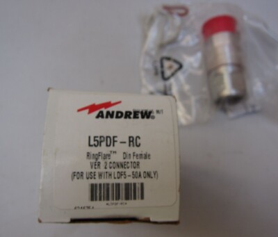Andrew L5PDF-RC  DIN Female Connector for Heliax Cable LDF5-50A only