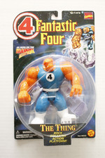 FANTASTIC FOUR THE THING ROCK BREAKING ACTION TOY BIZ 1996 MOC