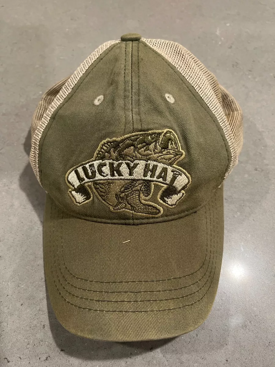 Lucky fishing hat hot sale
