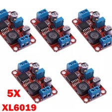 5x XL6019 Boost Converter 5A DC Voltage Step Up Modules Over-Current Protection