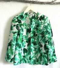 Kasper Open Jacket Multi-Color 3/4 Sleeve Relaxed Fit Size 6