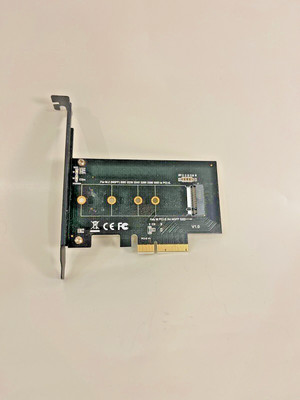 M.2 to PCI-E Adapter,M.2 NGFF SSD (M Key) to PCI-E3.0 X1 Expansion Card