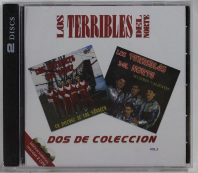 Los Terribles Del Norte - Cd - Dos De Coleccion Vol. 2 - Latin Norteno Sealed