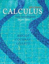 Single Variable Calculus: Early Transcend- 0321954238, paperback, William Briggs