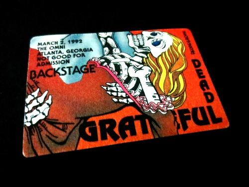 Rompecabezas Grateful Dead Backstage Pass Lo que el viento se llevó Atlanta 02/03/92 02/03/1992 - Imagen 6 de 12
