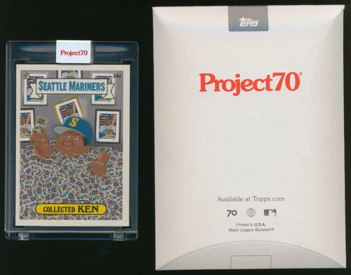 P70 Topps 2021 Project 70 Base #936 Ken Griffey Jr. 1986 Keith Shore /4788 QTY !