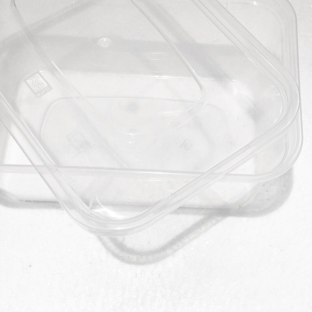 TAKEAWAY CONTAINERS LIDS MICROWAVE FOOD SAFE REUSABLE CLEAR PLASTIC BPA
