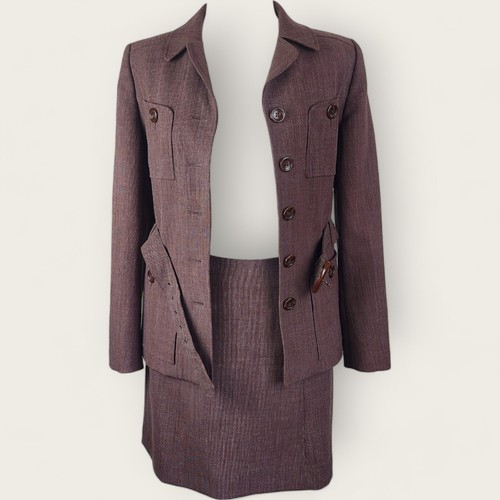 Jessica by Christopher Lai Retro Skirt Suit Set, Knee Length, Size 6 AU - Picture 10 of 11