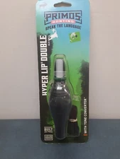Primos Hunting Hyper Lip Double Elk Call w/ Tone Converter/ Open Double Reed