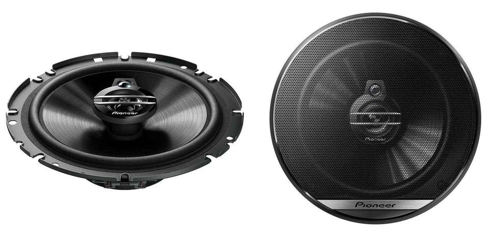 Pioneer 3-Wege 300Watt 16,5cm Lautsprecher für VW Golf IV V Passat Tür Front Hec - Bild 2 von 4