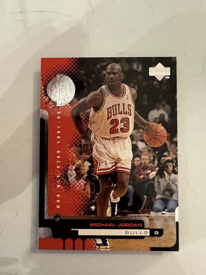 Michael Jordan 1998-99 Upper Deck Basketball To the Net All Star #169 MINT