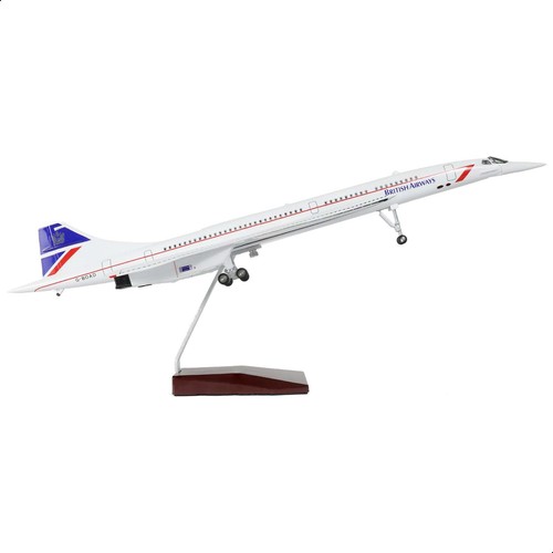 1:125 Concorde Singapore Airlines Airplane Model Pre-Build Diecast