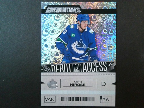 2023-24 Upper Deck Credentials Debut Ticket Access #'d u- pick - Picture 34 of 55