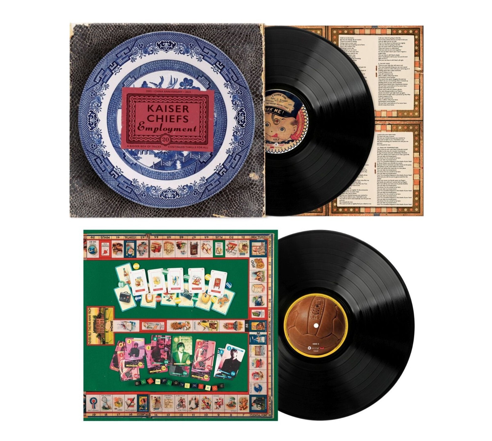 KAISER CHIEFS - Employment. 20th ann. ed. (2025) 2 LP vinyl preorder