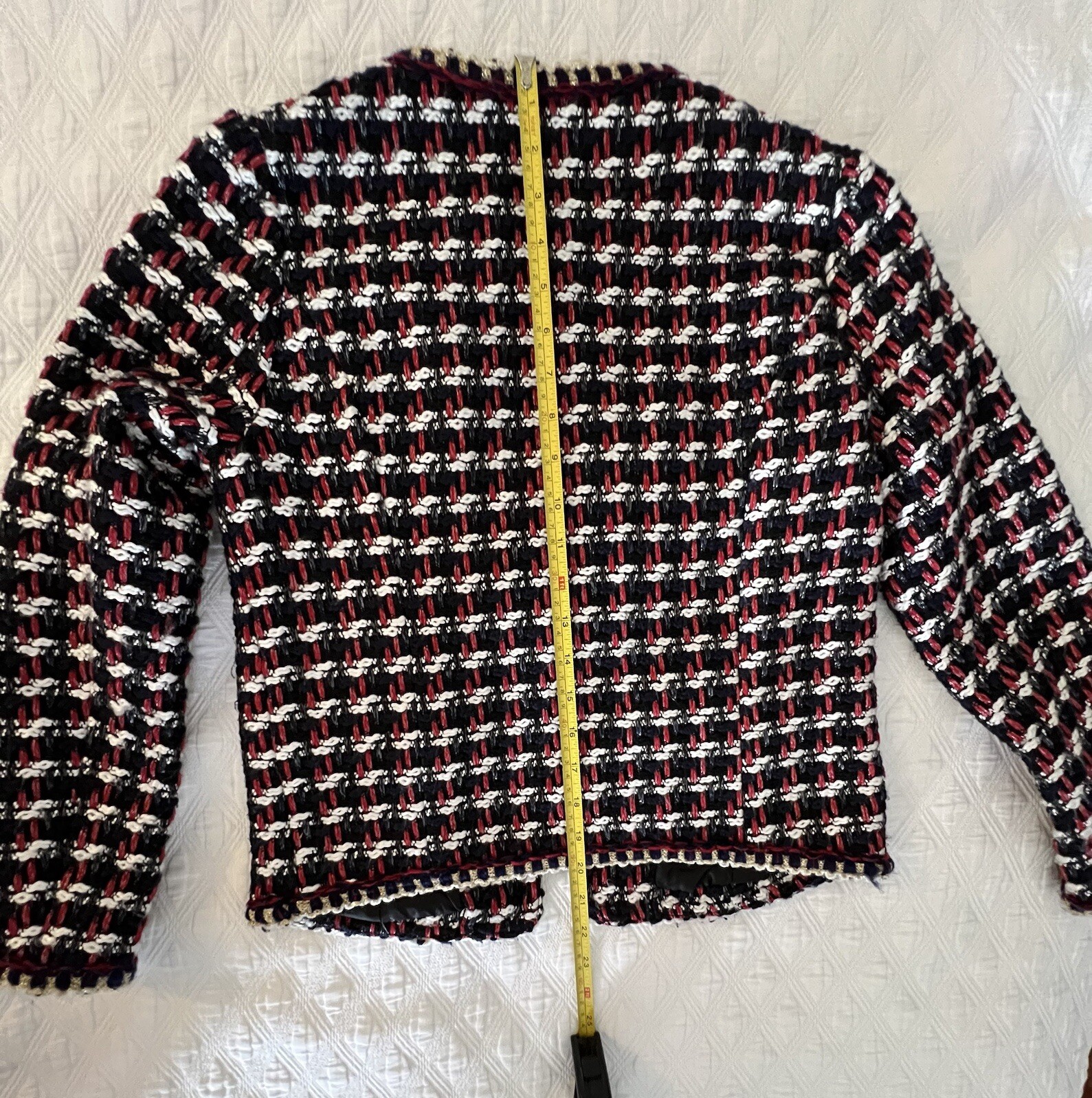 Zara Basic, women's jacket with pockets, lined, m… - image 6