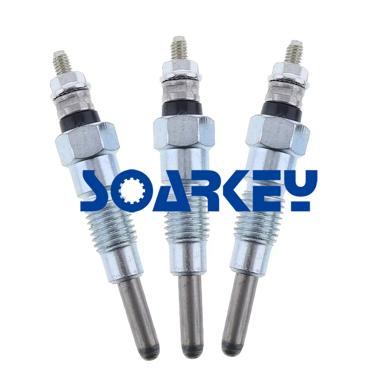 3 pcs/lot Glow Plug 15261-65510 for Bobcat Kubota V1100, D600, Z600, Z500 B2500D
