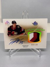 21-22 Parker Kelly SP/100 Ottawa Senators SPA Future Watch Auto Patch FWAP-PK