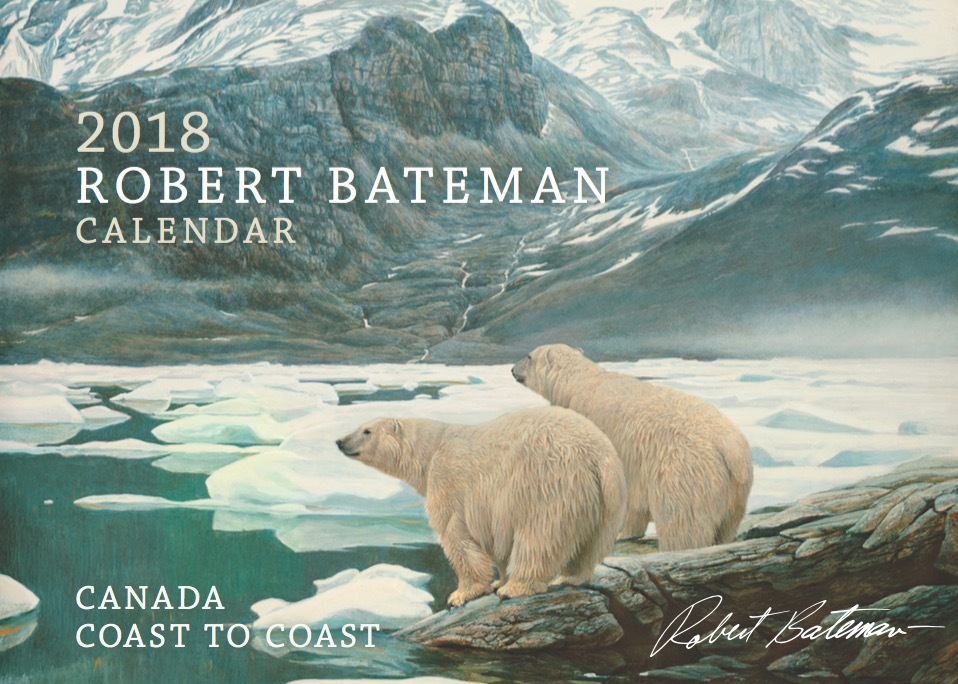 Robert Bateman Polar Bears Fine Bone China Mugs | Set Of 2 Artistic Gift Mugs