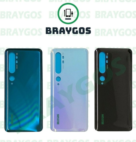 Vitre Arrière (Cache Batterie) De Remplacement Pour Xiaomi Mi Note 10 / 10 Pro - Couleur Verte - Neuf