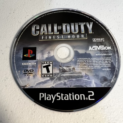 Call of Duty: Finest Hour | Sony PlayStation 2 PS2 | Complete CIB | TESTED - Picture 5 of 7