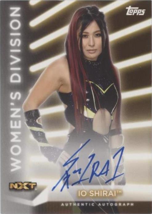 2021 Topps WWE Women's Division - Io Shirai #A-IS - 1 of 1