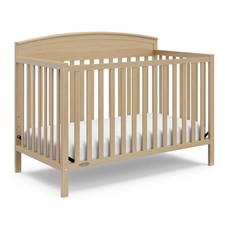 Graco Benton 5-in-1 Convertible Crib Driftwood   GREENGUARD Gold Certified,