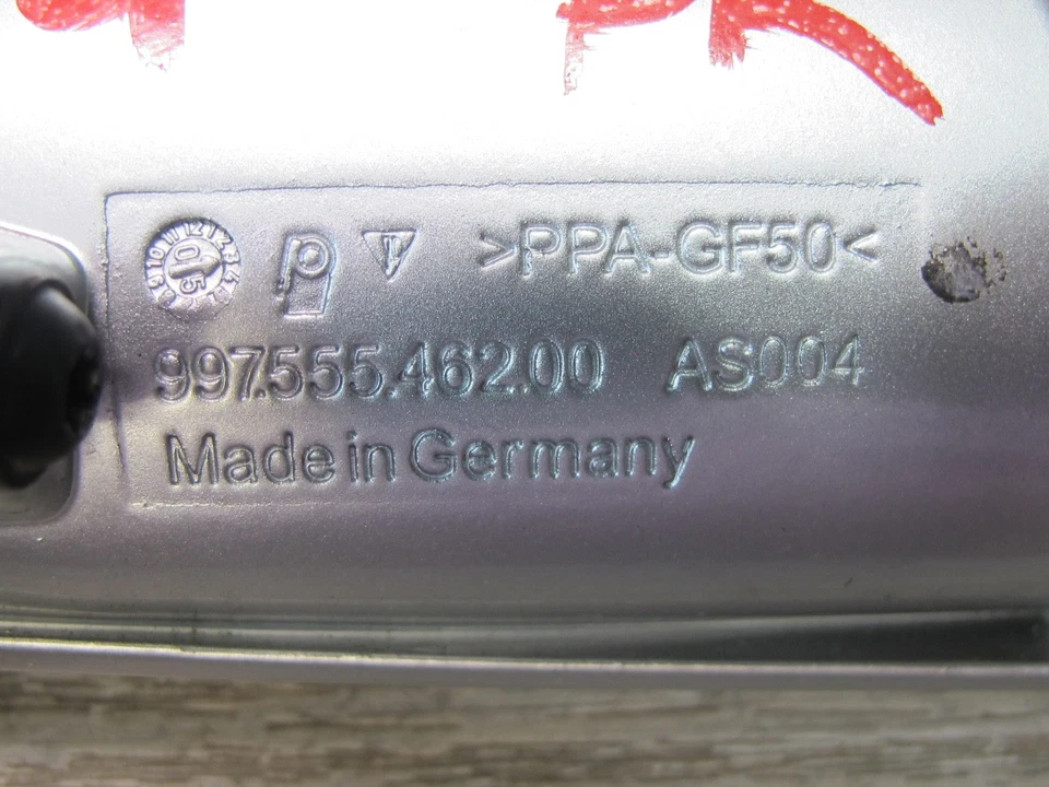 MANIJA INTERIOR PUERTA DERECHA PORSCHE 911 997 BOXSTER 2005-2012 CON SOPORTE Foto 3 de 4