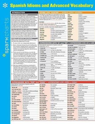 Spanish Idioms and Advanced Vocabulary SparkCharts