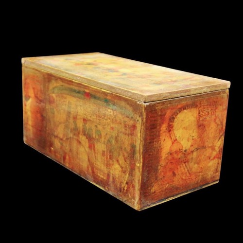 XL RARO Joyero Faraónico Madera Antiguo del Antiguo Egipto... ÚNICO EN SU CLASE - Imagen 4 de 10
