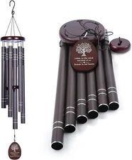 Large Wind Chimes outside Deep Tone Memorial Wind Chime for Loss of Loved One,Sy