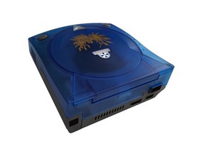Dreamcast Blue transparent shell replacement shell BRAND NEW（Veronica totem）